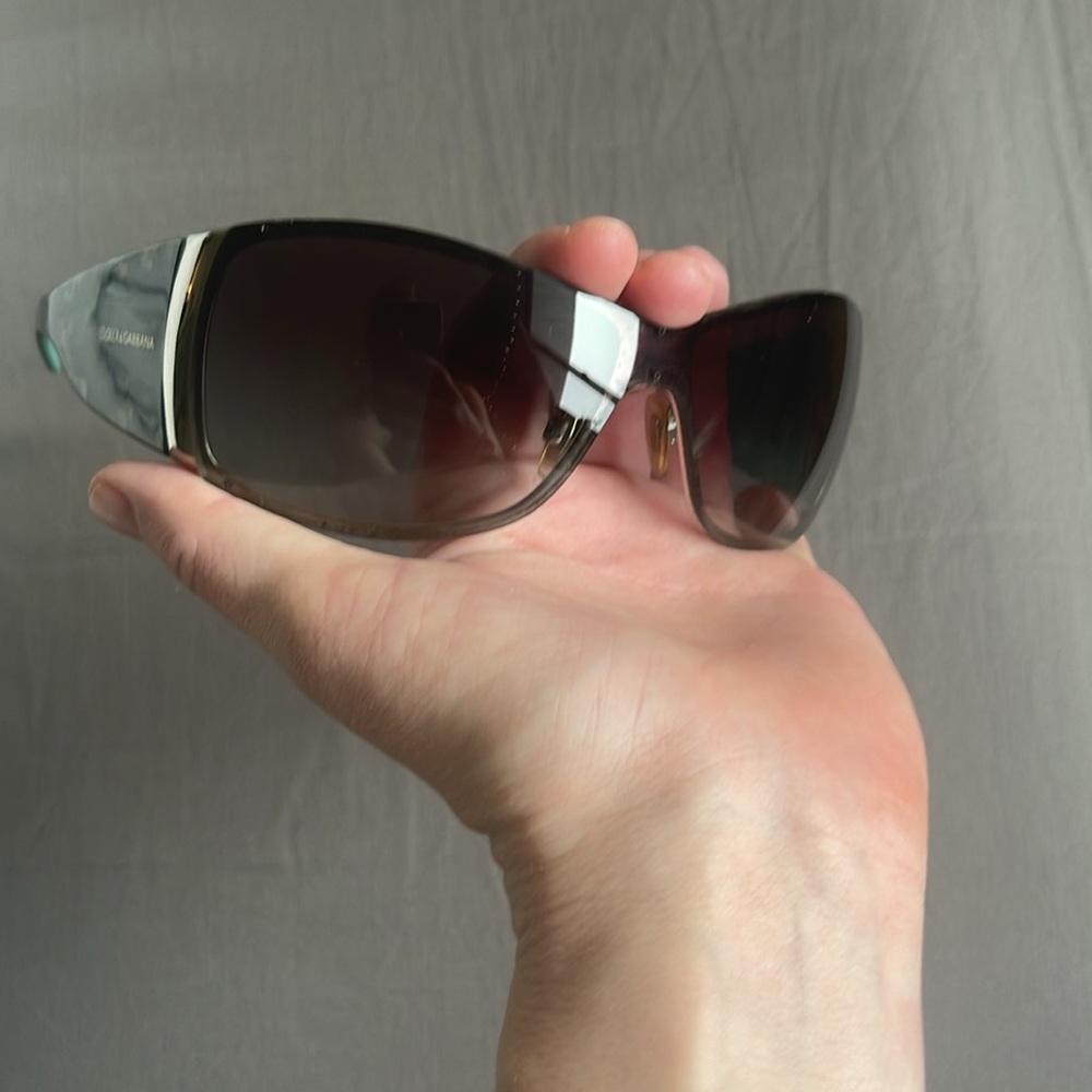 Dolce & Gabbana Black Sunglasses with Case